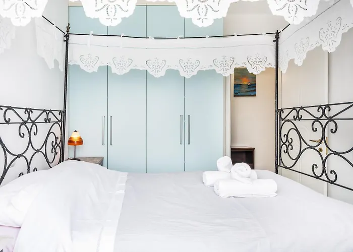 Blue And White Casa de Férias *