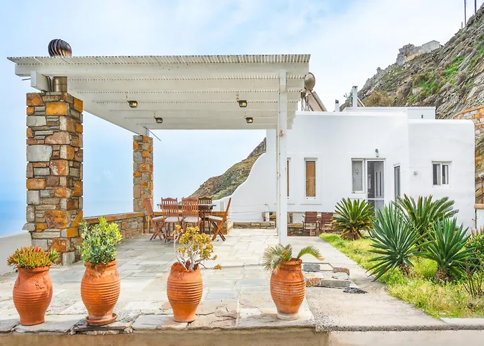 Blue And White Semesterbostad *